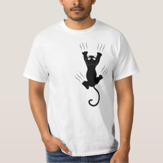 Camiseta Gato Negro Engraçado
