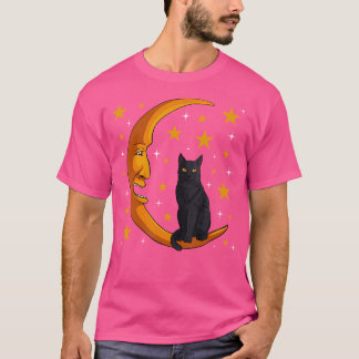 Camiseta Gato Negro Gatinho Gatinho Furioso Pet Próprio