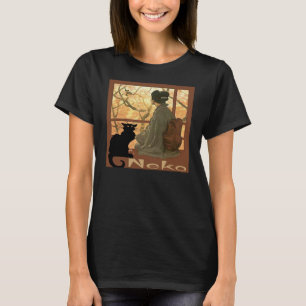 Camiseta Gato Neko Japonês