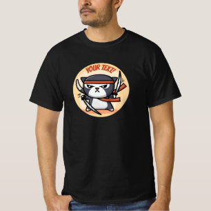 Camiseta Gato Ninja