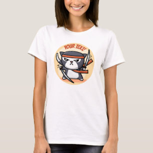 Camiseta Gato Ninja