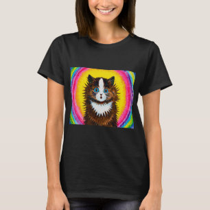 Camiseta Gato no Arco-íris, Louis Wain