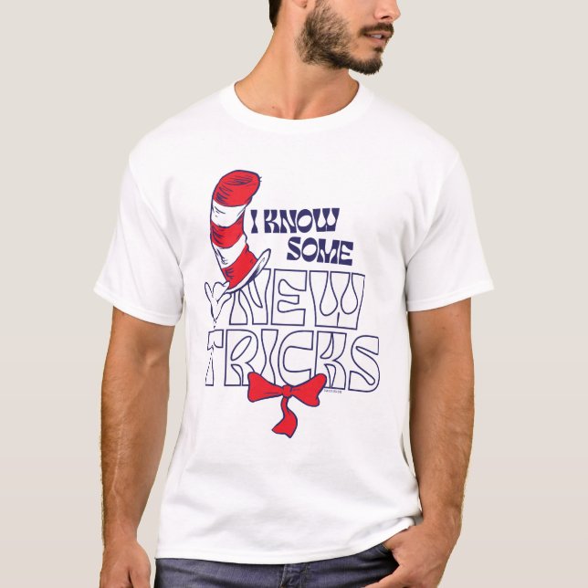 Camiseta Gato no Chapéu | Eu Sei Alguns Truques Novos (Frente)