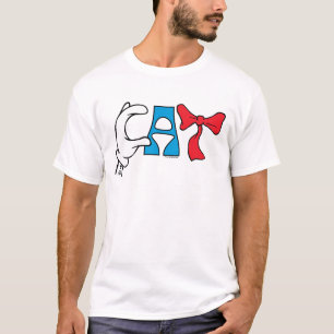 Camiseta Gato no Chapéu   Texto de Cat