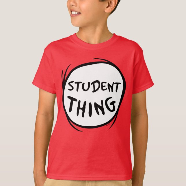 Camiseta Gato no Chapéu Uma Coisa Dois Estudantes (Frente)
