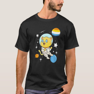 Camiseta Gato no Espaço - Orgulho 1