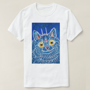 Camiseta Gato no estilo gótico, Louis Wain