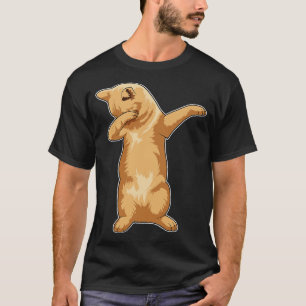 Camiseta Gato no laboratório de dança de salto