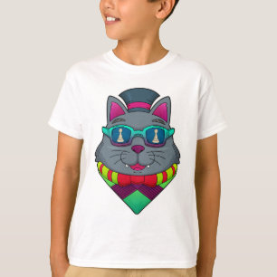Camiseta Gato no Xadrez com Peão de Xadrez