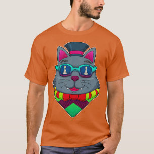 Camiseta Gato no Xadrez com Peão de Xadrez