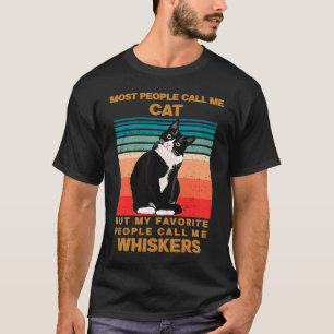 Camiseta gato nome gato preto meu pessoas favorito me chama