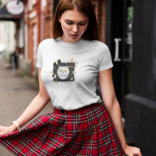 Camiseta Gato Noturno Cósmico