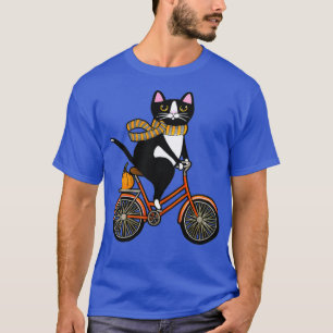 Camiseta Gato numa Bicicleta