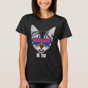 Camiseta Gato Orgulho Bi Seja Bissexual