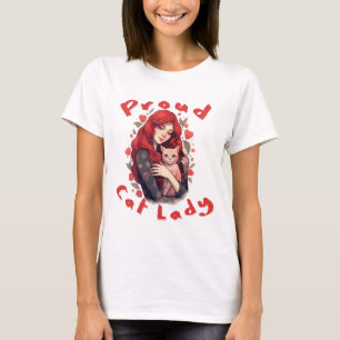 Camiseta Gato Orgulhoso Lady T-Shirt