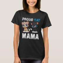 Gato Orgulhoso Mama, Funny Pet Ownership, dia naci