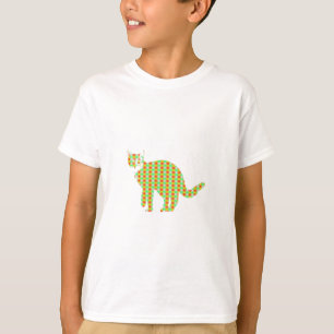 Camiseta Gato Padrão