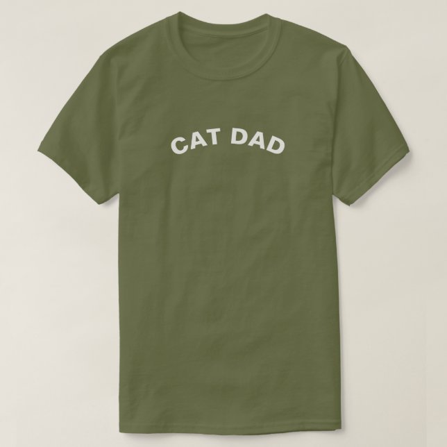 Camiseta GATO PAI (Frente do Design)