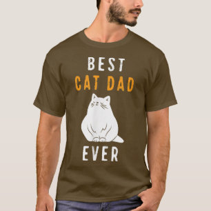 Camiseta Gato Pai Mente Melhor Pai De Gato Já Fez Gato De G