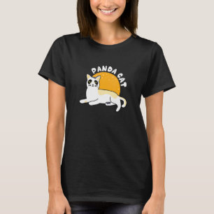 Camiseta Gato Panda Design Gráfico De Um Gato Com Círculo E