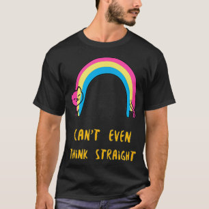 Camiseta Gato Pansexual E Engraçado Orgulho Pan Não Consigo