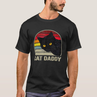 Camiseta Gato Papai Gato Vintage Estilo Retro dos Anos 80 P