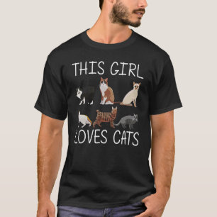 Camiseta Gato Para Meninas Gatinho Gata Gatos Felinos Anima