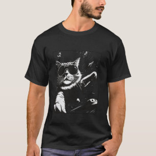 Camiseta Gato Paraquedismo Paracaquedismo Saltador Paracaqu