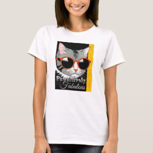 Camiseta Gato Pawsitivamente Fabuloso