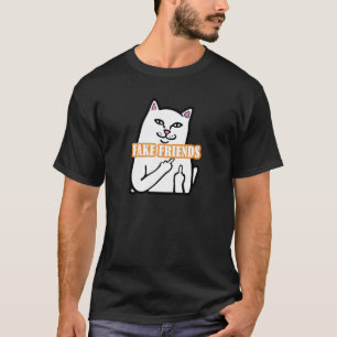 Camiseta Gato Pecado Falso Amigos