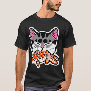 Camiseta Gato Peixe