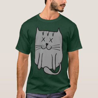 Camiseta Gato Pequeno e Bonito que é Morto 1