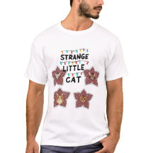 Gato Pequeno Estranho - Gatos Fofos em Design de F