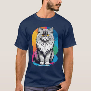 Camiseta Gato Persa