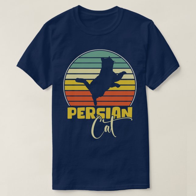 Camiseta Gato Persa 1 (Frente do Design)