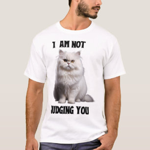 Camiseta Gato Persa Branco