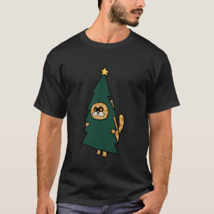 Camiseta Gato Persa de Natal