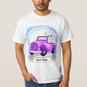 Camiseta Gato Persa Dirigindo Carro