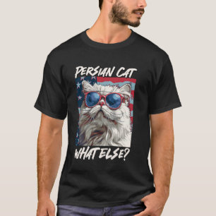 Camiseta GATO PERSA O QUE MAIS Gatos Persas Legais América