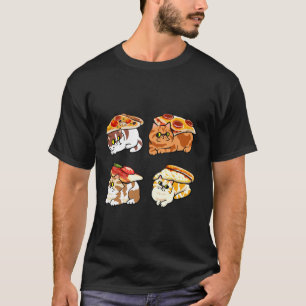 Camiseta Gato Persa Pizza