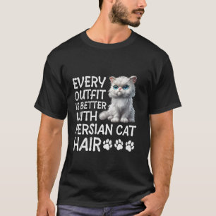 Camiseta Gato Persa TODO LOOK FICA MELHOR COM GATO PERSA