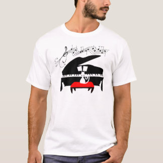 Camiseta Gato & piano