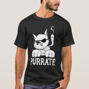 Camiseta Gato Pirata Gatito Kitten Gatinho Pirata