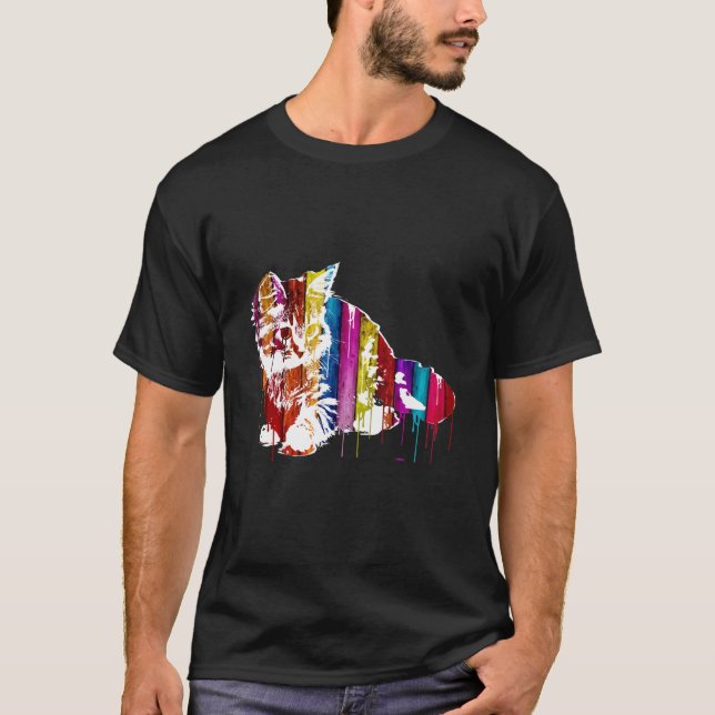 Camiseta Gato Pop (Frente)