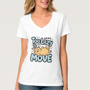 Camiseta Gato preguiçoso