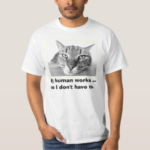 Camiseta Gato preguiçoso