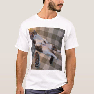 Camiseta Gato preguiçoso