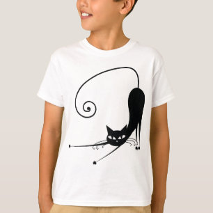 Camiseta Gato preto