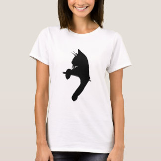 Camiseta Gato preto
