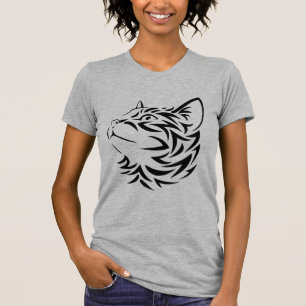 Camiseta gato preto